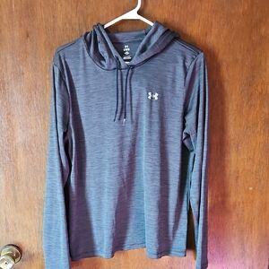 Under Armour Charcoal Hoodie with Logo